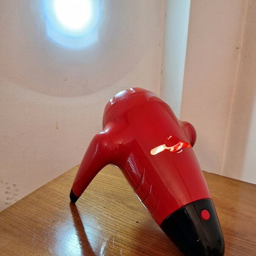 IKEA Sprida projector lamp designed by David Wahl in retro space age style