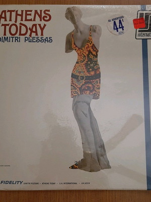 Athens Today Dimitri Plessas vinyl record new, 1966 American production