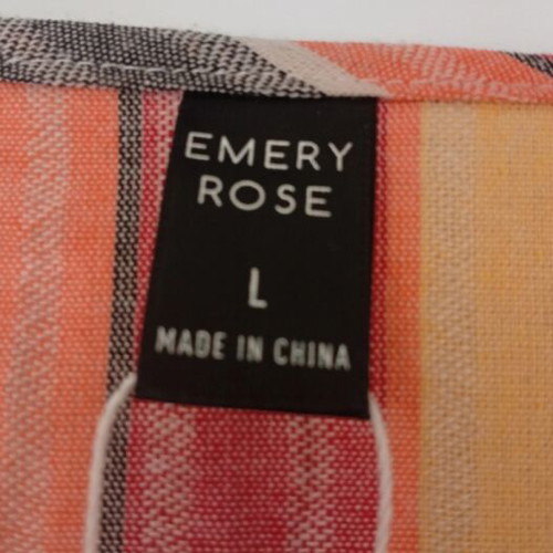 Emery Rose blouse and pants set like new, size Large