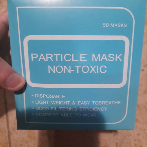 Non-toxic protective masks, box of 50 pieces