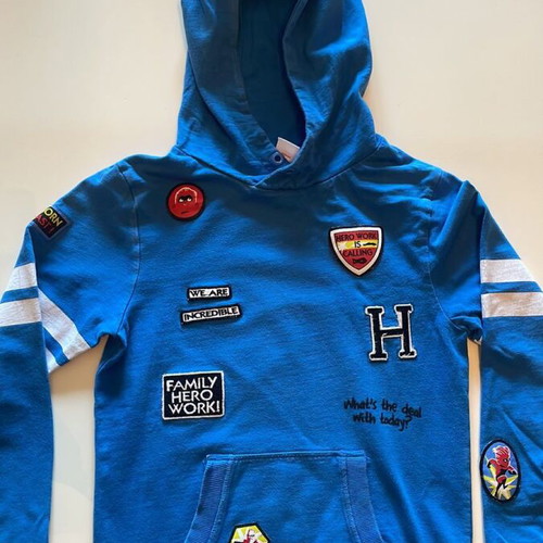 Disney Orchestra kids' hoodie blue The Incredibles size 10