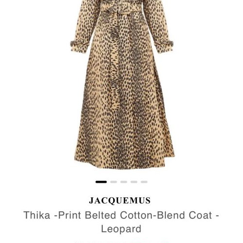 Jacquemus coat new, unworn, size M