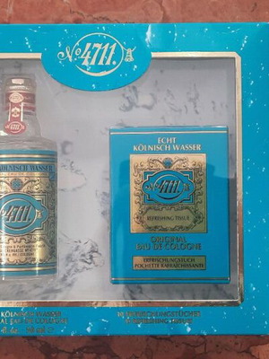 4711 Original Eau de Cologne Set 50 ml with 10 Tissues New