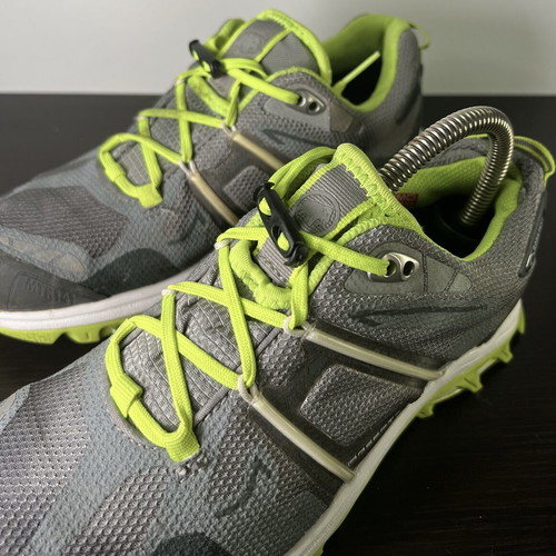 Raichle Mammut MTR 141 GTX women's trail running shoes, grey lime, EUR 38