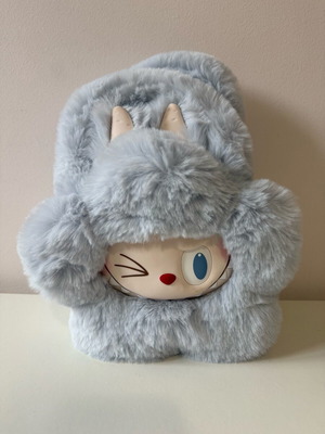 Labubu plush flower bag καινούργιο 21x30x12,5cm