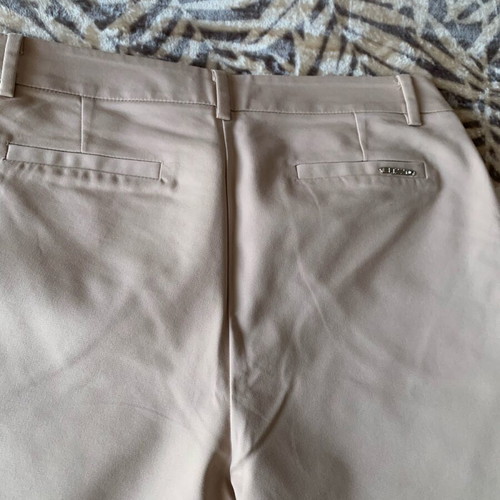 Enzzo Beige Pants Large Like New, Straight Fit