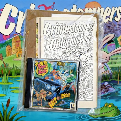 Sam & Max Hit The Road PC παιχνίδι σε πολύ καλή κατάσταση