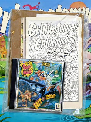 Sam & Max Hit The Road PC παιχνίδι σε πολύ καλή κατάσταση