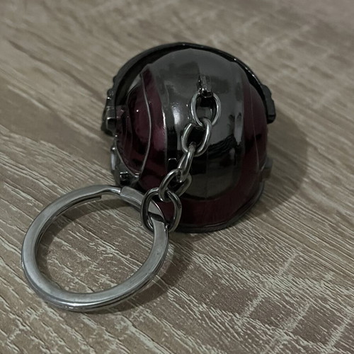 Pubg keychain new, silver color
