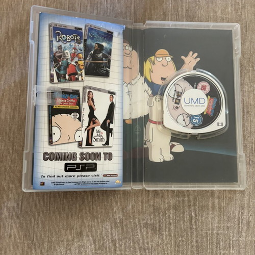 Family Guy PlayStation Portable PSP game used, English