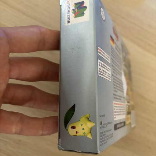 Pokémon Stadium 2 Nintendo 64 box and manual used