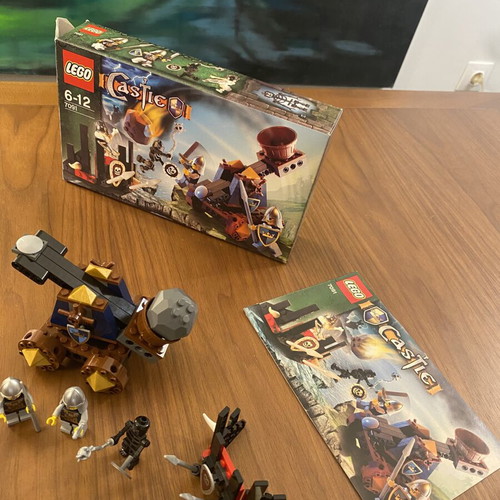Lego 7091 Knight’s Catapult Defense used