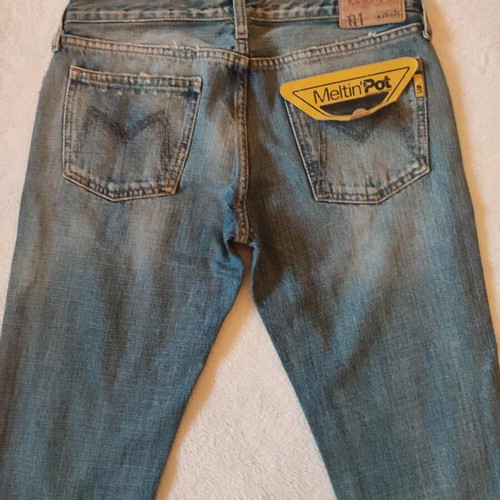 Meltin'Pot vintage jeans low rise straight leg new size 26