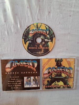 Omen Battle Anthems CD μεταχειρισμένο, metal