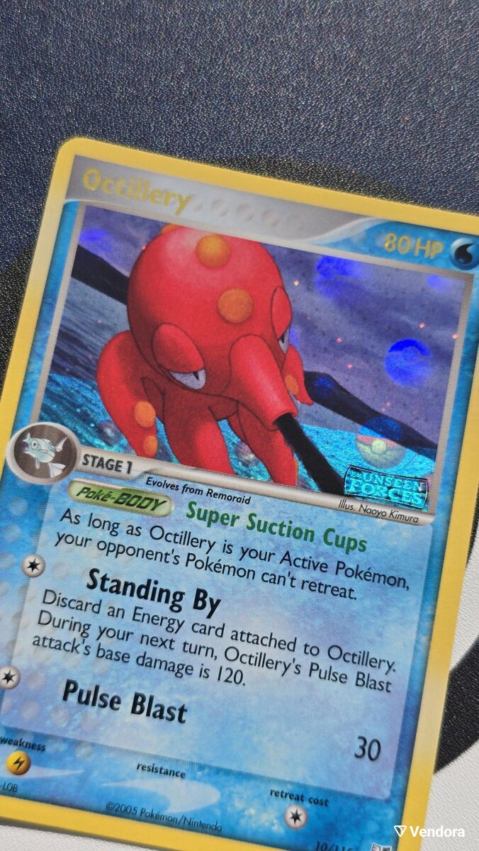 Pokemon card Octillery (UF 10) EX Unseen -  18,50 - Vendora.cy