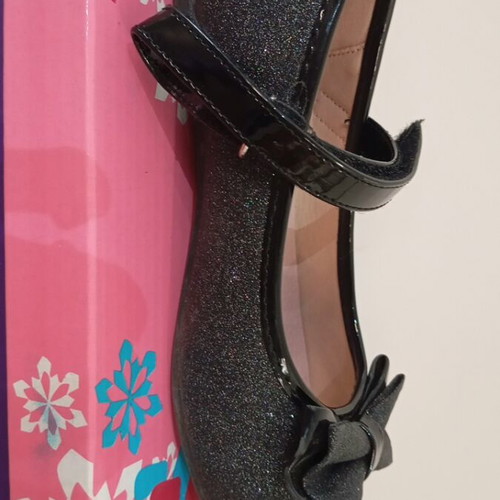 Smart Kids black ballerina shoes size 32 with rhinestones