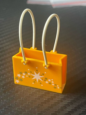 Playmobil yellow gift bag like new