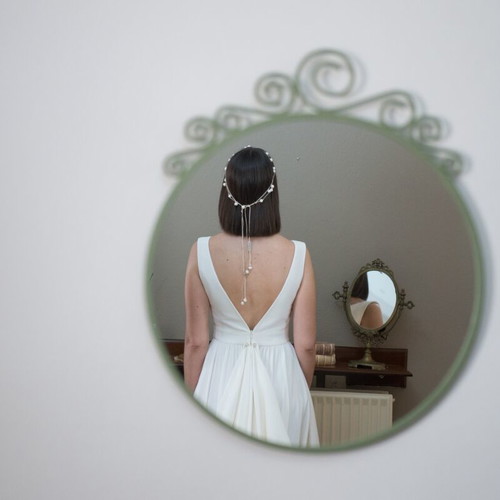 Wedding dress Ioanna Kourbela like new with free crown
