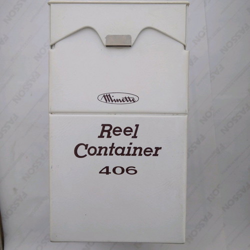 Minette Reel Tape Container 406 used with 6 empty 8mm reels