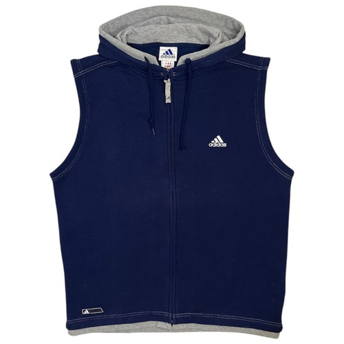 Adidas 90’s vintage sports vest like new, blue, size L