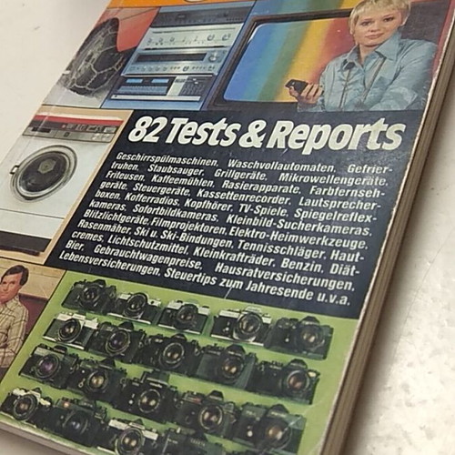 Vintage Stiftung Warentest Test Jahrbuch für ’79 περιοδικό σαν καινούργιο