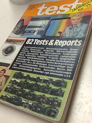 Vintage Stiftung Warentest Test Jahrbuch für ’79 περιοδικό σαν καινούργιο