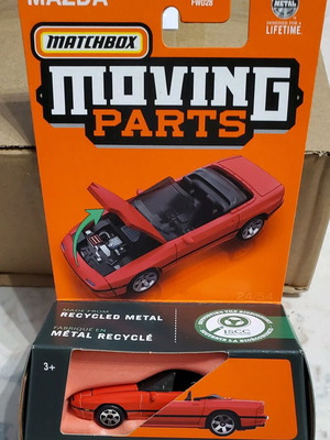 Matchbox Moving Parts Mazda RX7 σφραγισμένο καινούργιο