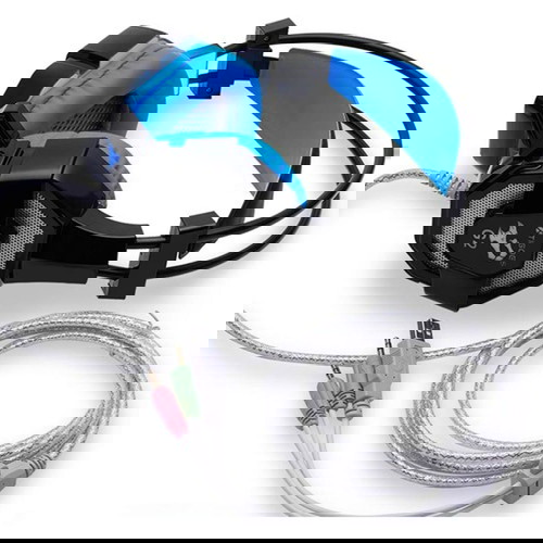 Ακουστικά ενσύρματα με μικρόφωνο, gaming, PC, με Volume, με LED φωτισμού και 2m εύκαμπτο καλώδιο