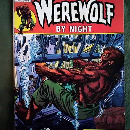 Dracula and Werewolf comics used, set of 3 American issues