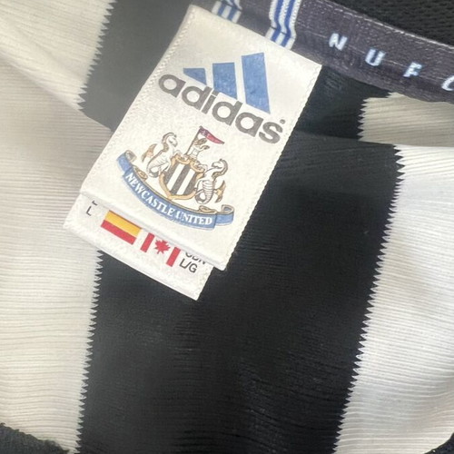 Newcastle Adidas Jersey Size Large Season 1999 2000 Poor Condition