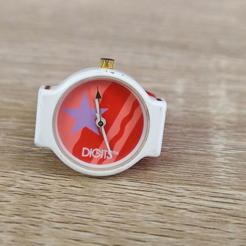 Vintage DIGITS finger ring watch used, women's, Japan