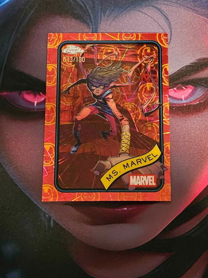 2025 Topps Chrome Marvel Ms. Marvel collectible card new #130