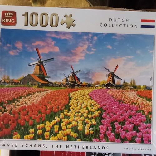 Puzzle "Tulips of Netherlands" 1000 pieces new