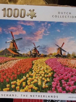 Puzzle "Τουλίπες Ολλανδίας" 1000 τεμ. νέο, κλειστό στη συσκευασία