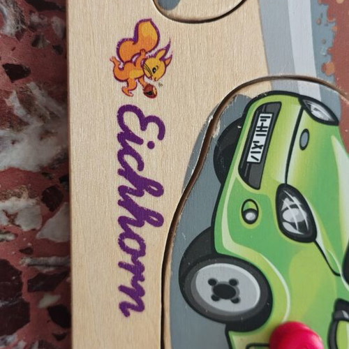Children's educational wooden puzzle