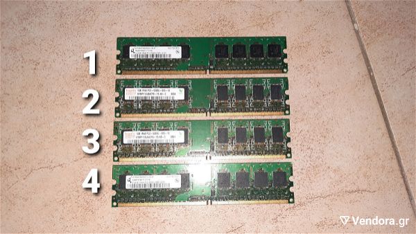  DDR2 512MB/1GB RAM (2 evro i mia)