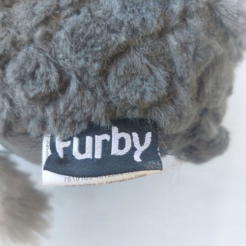 Furby Hasbro Famosa 2013 gray with Evil Eyes plush toy new