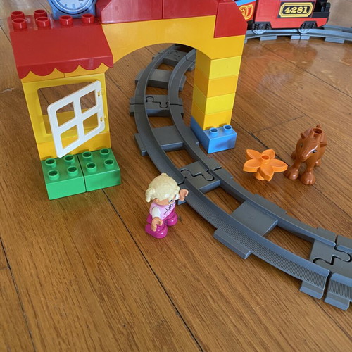 Lego Duplo My First Train Set 10507 like new, battery operated