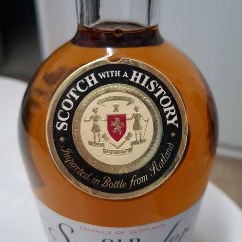 Old Smuggler Scotch Whisky new, rare 1960s sealed bottle