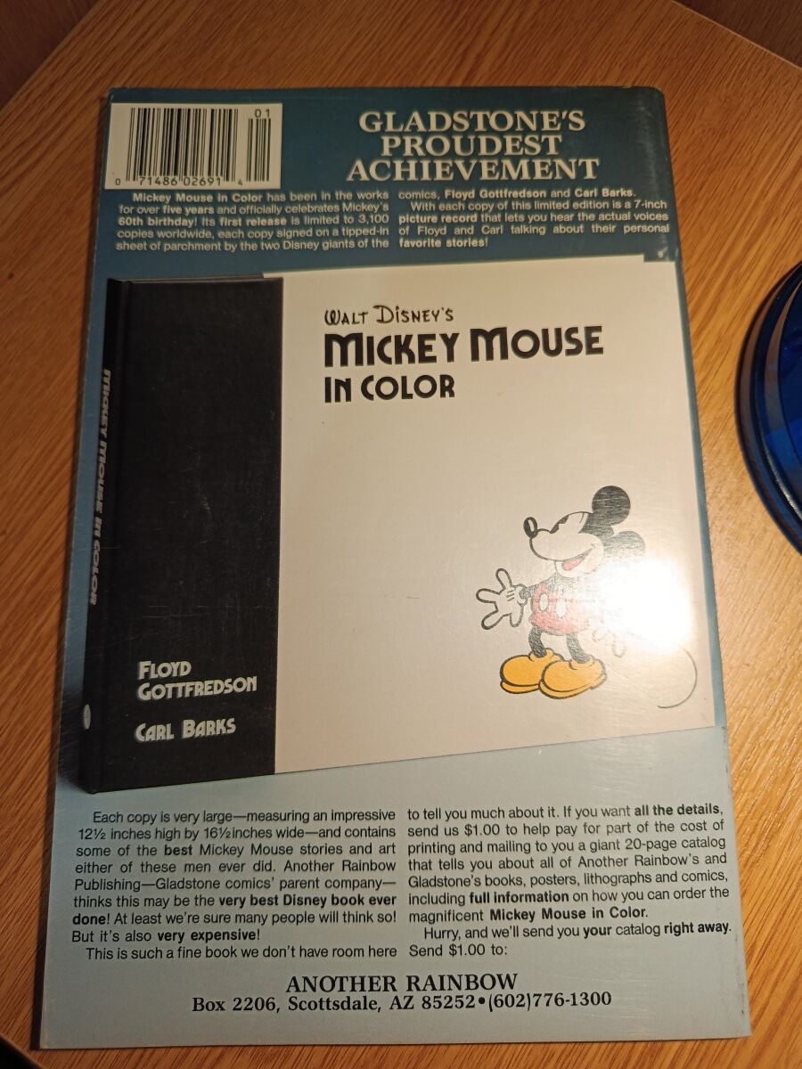 Mickey Mouse 1989 Comic Magazine 60th… - € 35,00 - Vendora.cy
