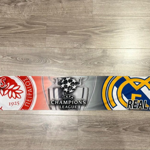 Olympiacos - Real Madrid Double-Sided Scarf new Champions League