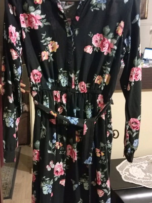 Dress size 146-152, like new, colorful for ages 10-12