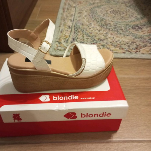 Blondie leather sandals new, size 37