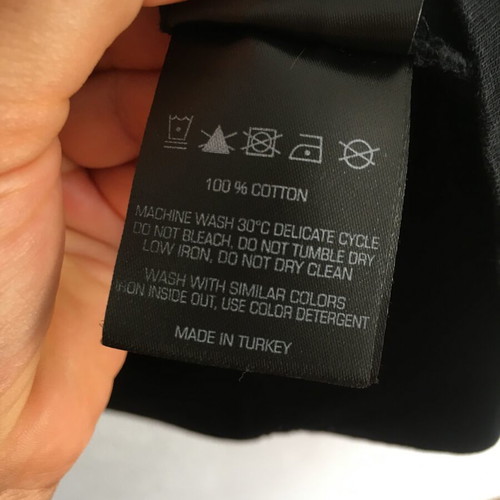 KANI t-shirt XL black cotton