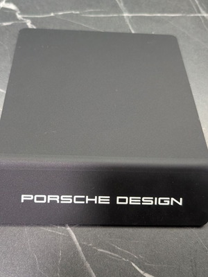 Porsche Design promotional display stand, 200x165x4mm