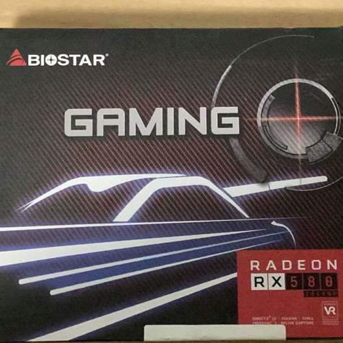 Biostar Radeon RX580 8GB graphics card like new