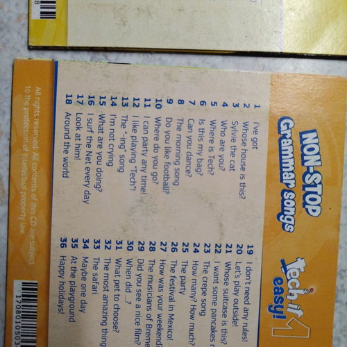 2 English CDs