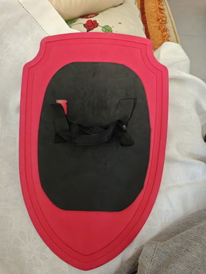 Large Red Toy Shield like new
