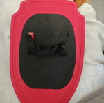 Large Red Toy Shield like new