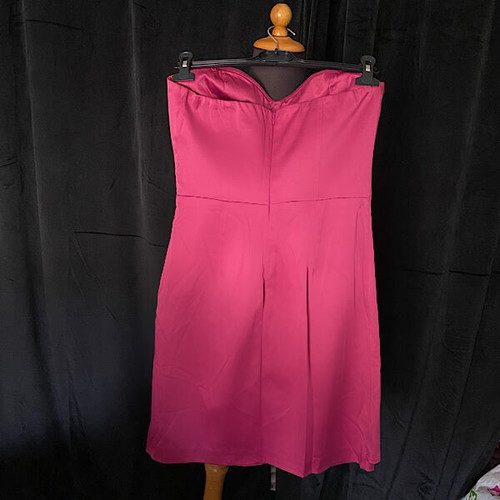 Desiree fuchsia dress like new, size S for wedding baptism